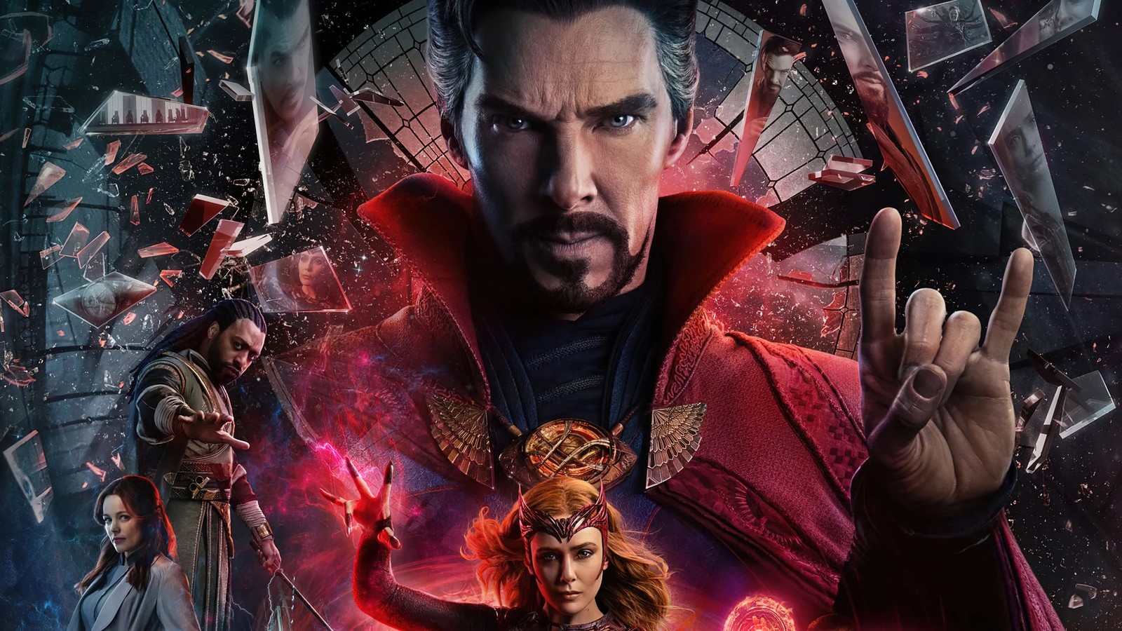 wanda maximoff, scarlet witch, doctor strange in the multiverse of madness, movie, 2022 wallpaper