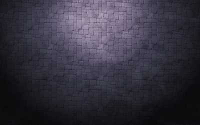 Monochrome Stone Wall Texture: Light and Darkness in Patterned Bricks