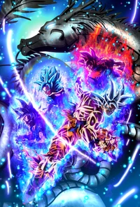 Epic Clash of Dragon Warriors: Goku and Vegeta Unite