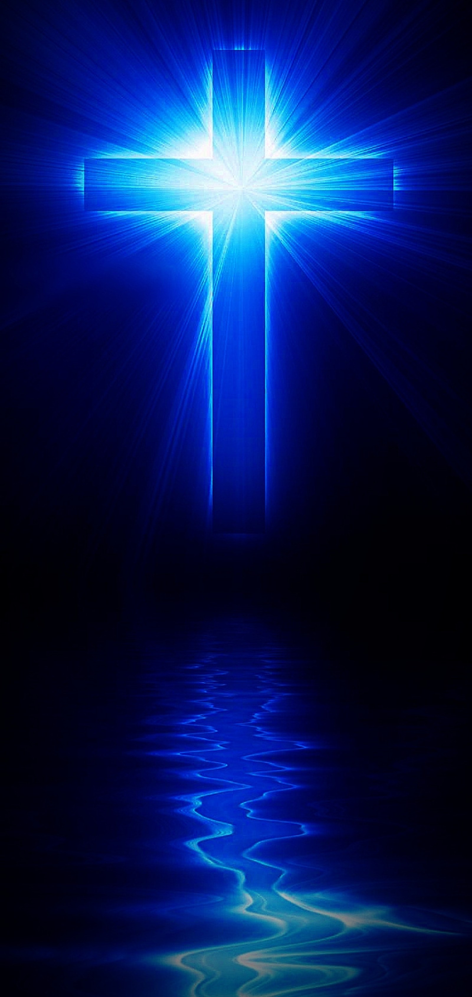 beauty, blue, christian, cross, dark wallpaper