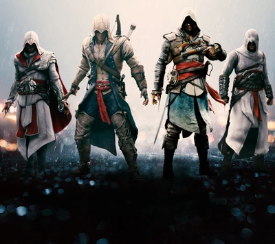 altair, assassins creed, connor, edward, ezio