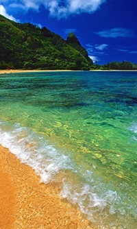 beach, landscape, ocean, sea