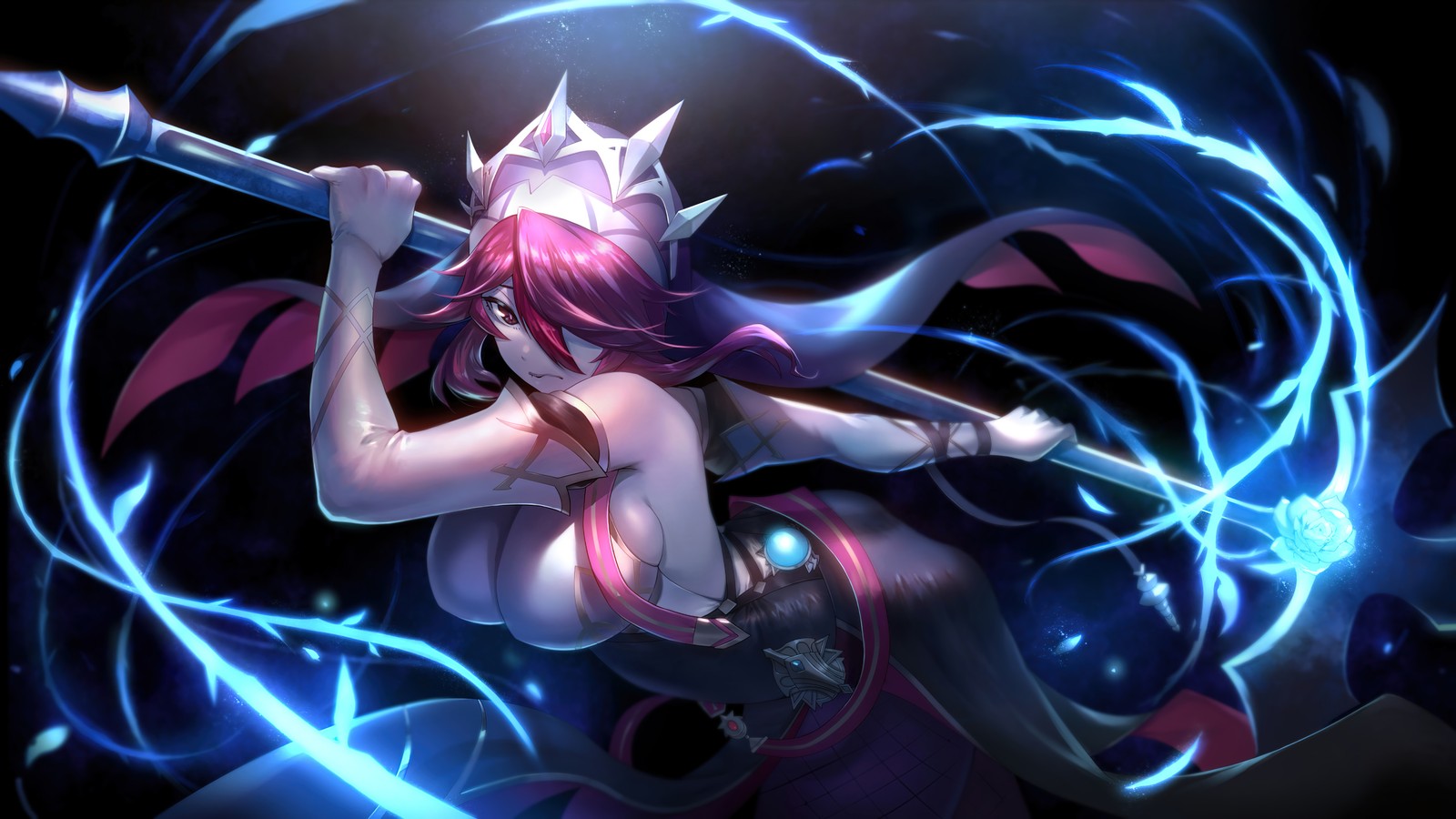 rosaria, genshin impact, video game Download Wallpaper