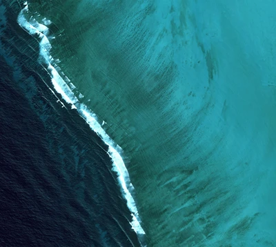 Serene Aqua Waves: A Coastal Perspective