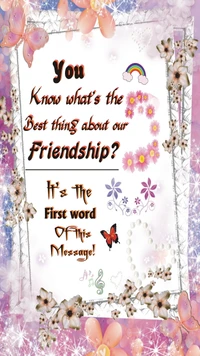 cute, flower, friends, friendship, heart wallpaper