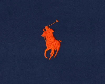 vêtements, cheval, lauren, logo, polo