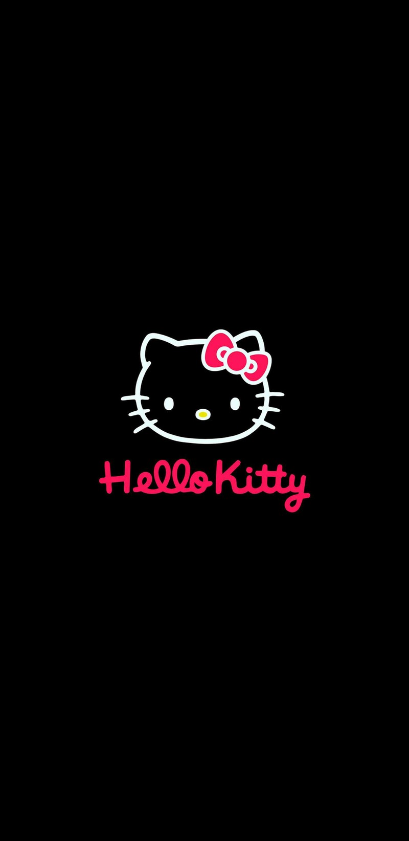 Обои hello kitty обои hello kitty обои hello kitty (хелло китти, hello kitty, чёрный)