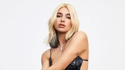 Dua Lipa: Strahlend und Kühn in Schwarzer Eleganz