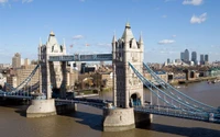 tower bridge, bridge, landmark, city, river