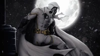 Moon Knight Emerge de las Sombras Bajo una Luna Llena