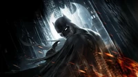 Batman taucht aus den Schatten von Gotham City auf