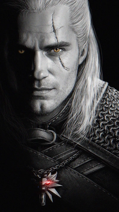 Geralt of Rivia: A Dark Portrait of the Witcher