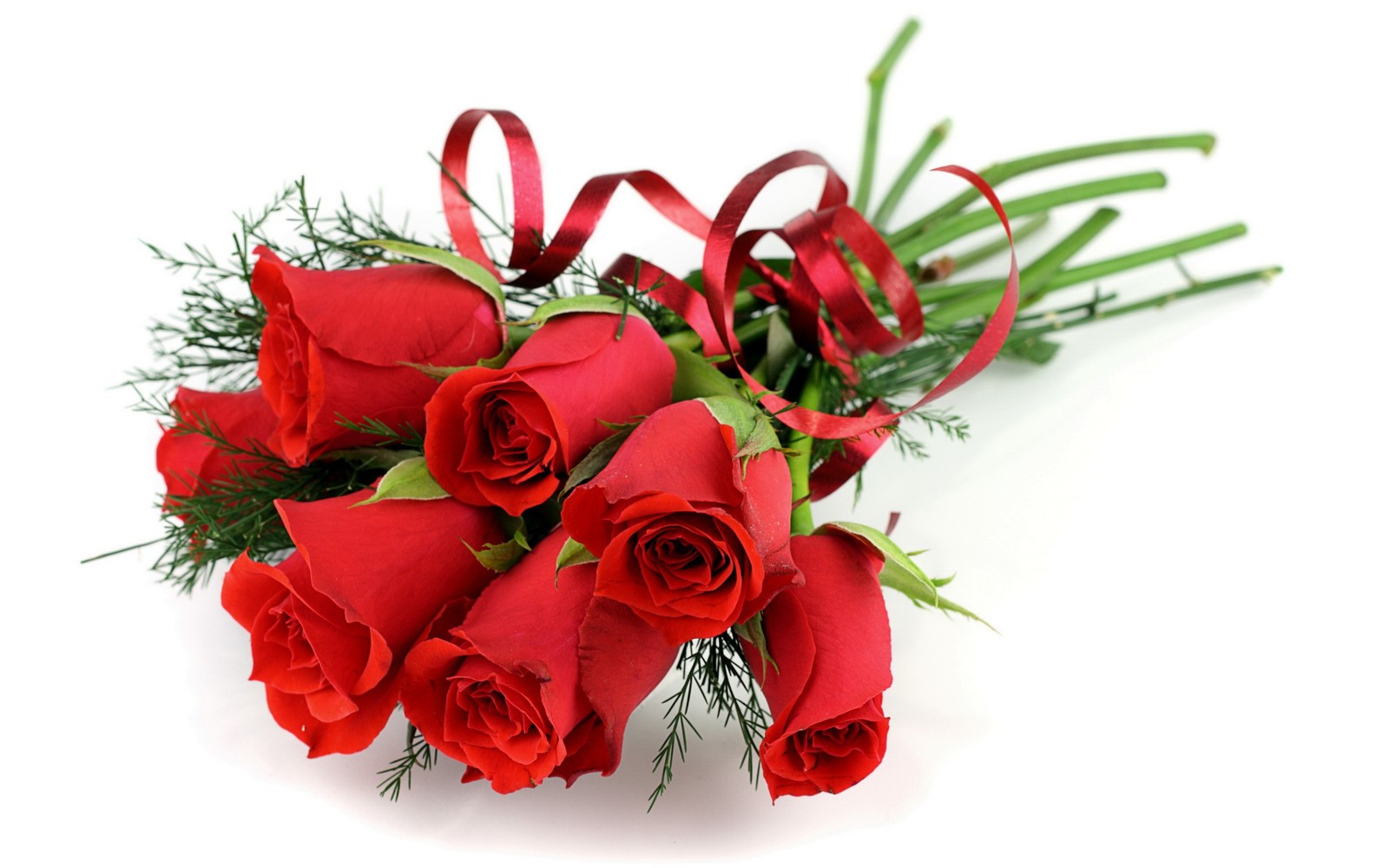 valentines day, flower bouquet, red, cut flowers, garden roses wallpaper