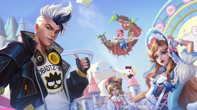 mobile legends, bang bang, jeu vidéo, mlbb, sanrio