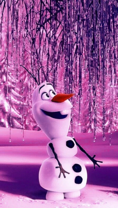 caricatura, frozen, otro, nieve, muñeco de nieve olaf