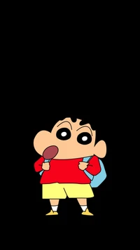 аниме, anime, милый, шин чан, shin chan