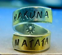 freundschaft, hakuna matata, liebe, ring