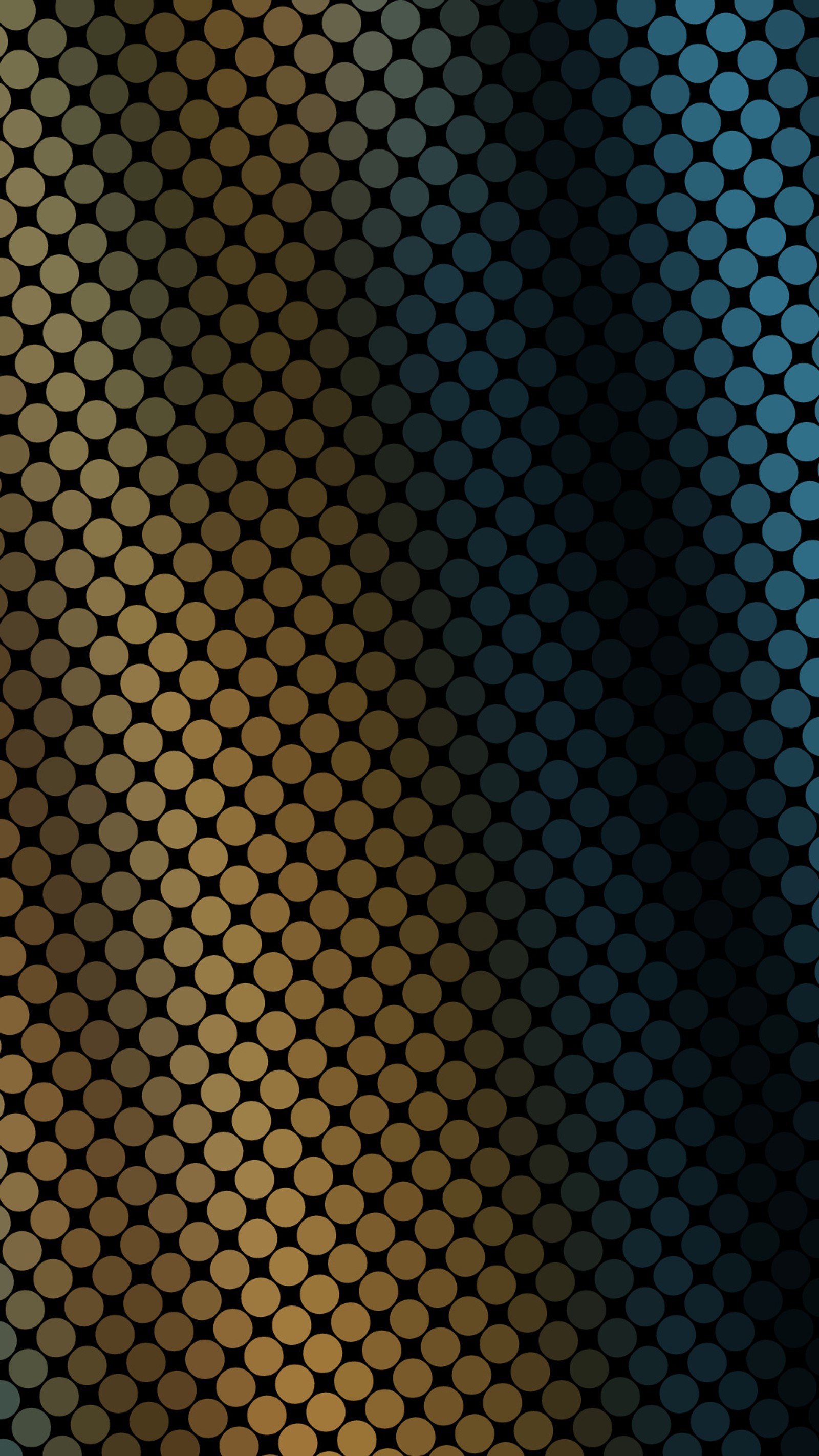 A close up of a colorful background with circles of different colors (abstract, beauty, blue, gold, s7 super design)