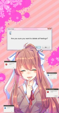 O dilema glitchy de Monika: deletar todos os sentimentos?