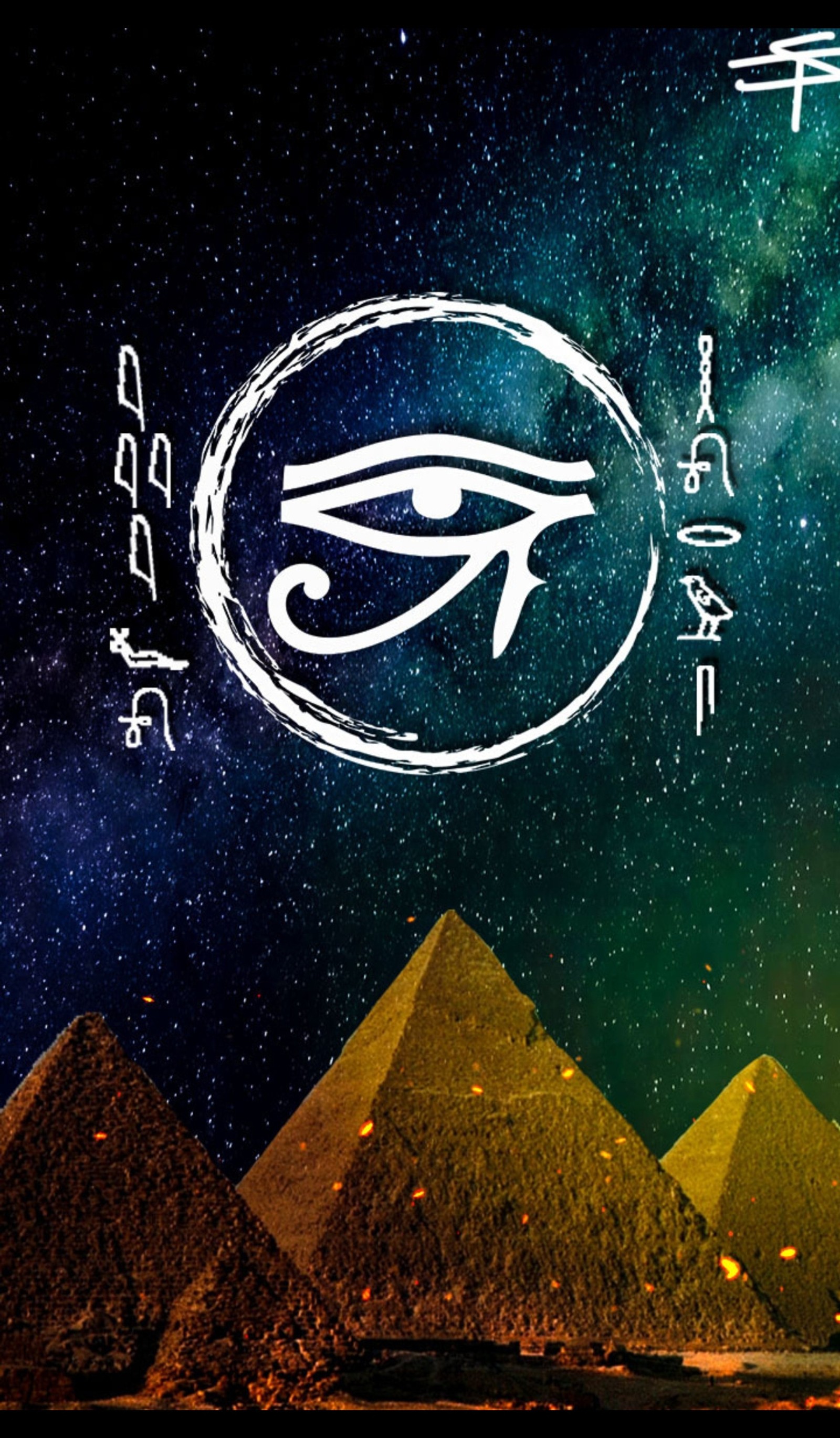 Скачать обои египетский, eye of horus, горус, horus, horuseye