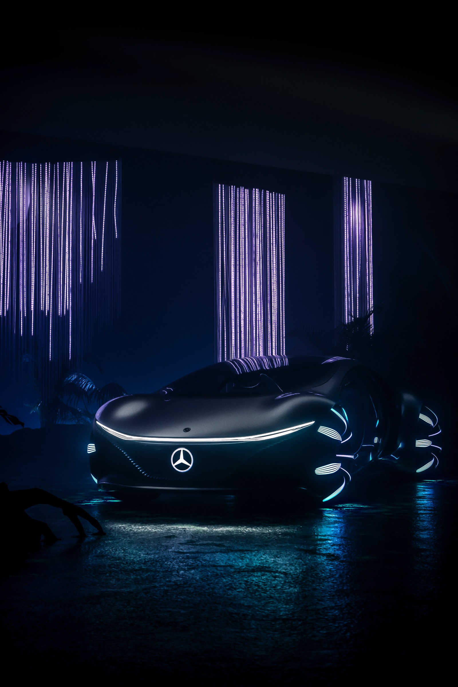 mercedes benz vision avtr, concept cars, 2020, blackdark, cars wallpaper