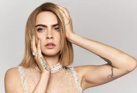 cara delevingne, english model, 2022, photoshoot, 5k