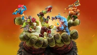 warcraft rumble, videospiel, horde, fraktion