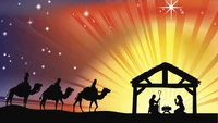 nativity of jesus, three wise men, three kings, christmas, holiday