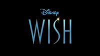 wish, 2023 movies, disney movies, animation, black background wallpaper