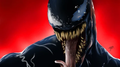 Venom: Dunkle Geste in Elektrisch Blau