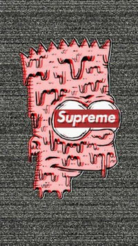 supreme, барт суприм, bart supreme, барт симпсон, крутой