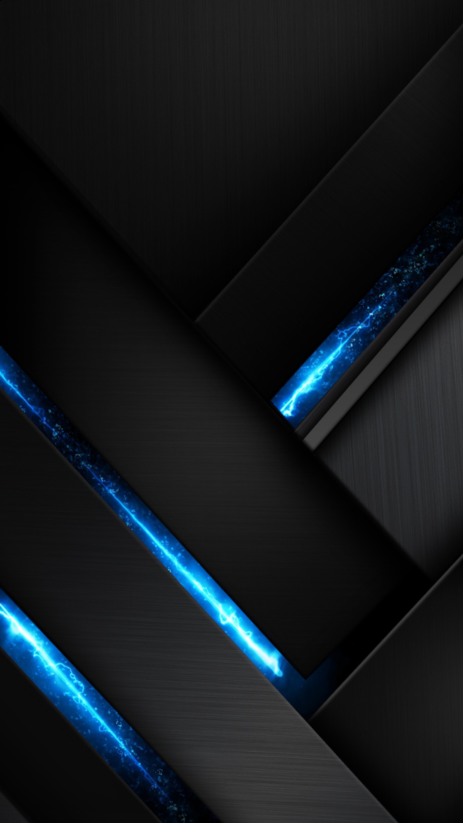 A close up of a black and blue background with a light (abstract, beauty design, black, blue, edge)