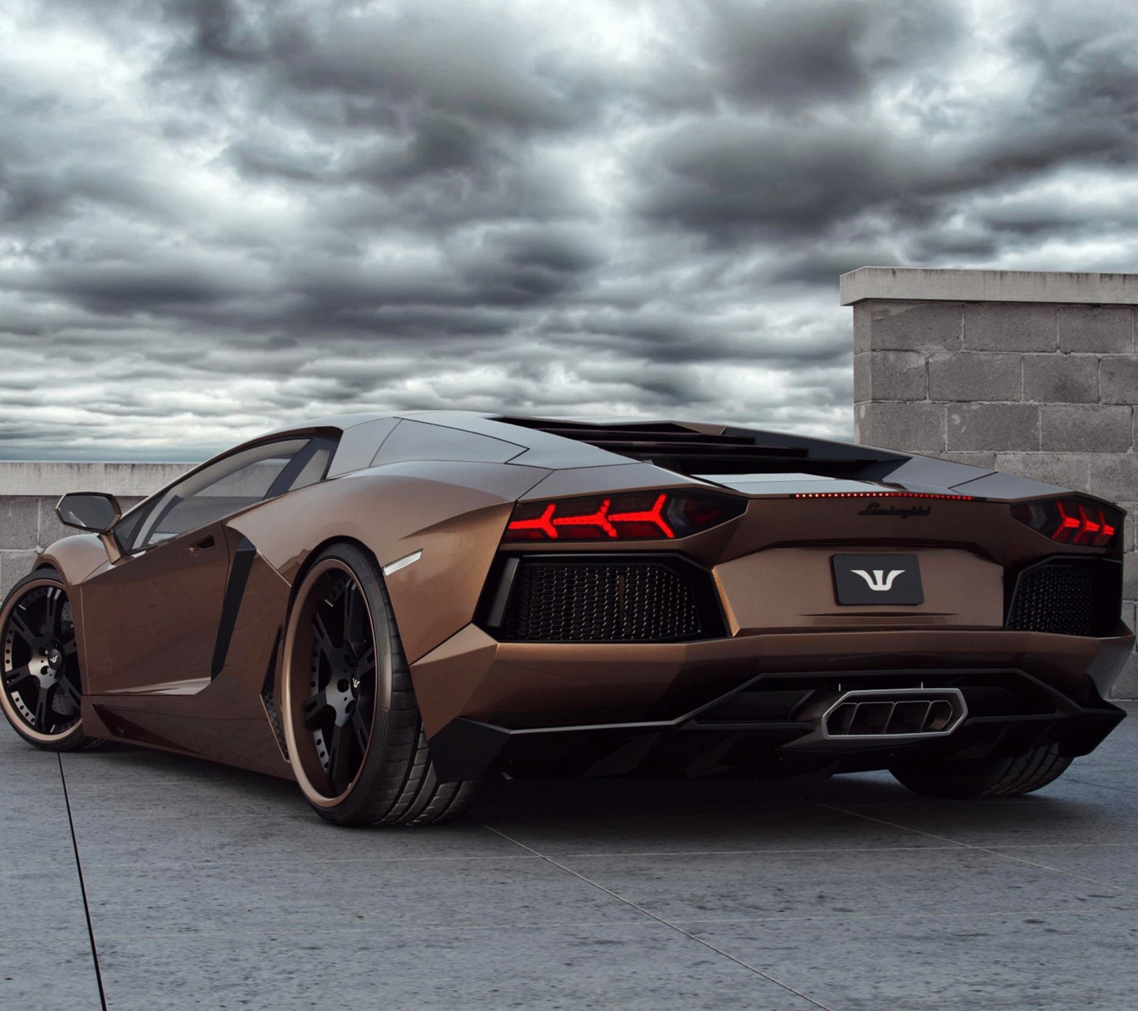 aventador, car, landscape, muscle car, road wallpaper