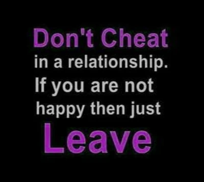 Don't Cheat: Choose Honesty in Relationships