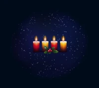 candle, christmas, design, light wallpaper