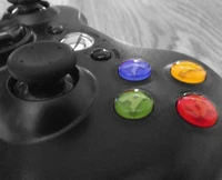 Nahaufnahme des Xbox 360 Controllers