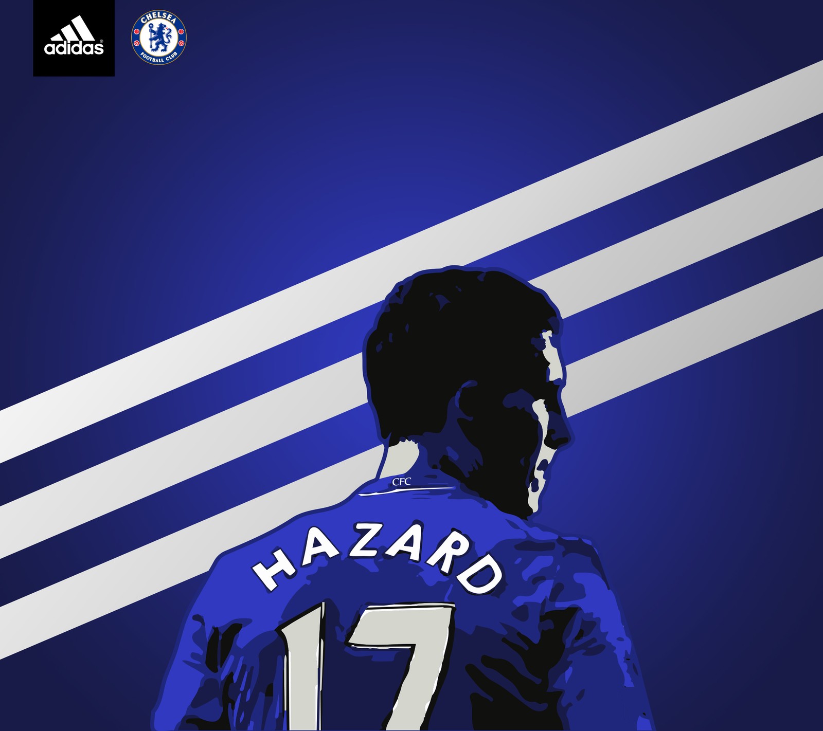 blue, chelsea, eden, england, hazard Download Wallpaper