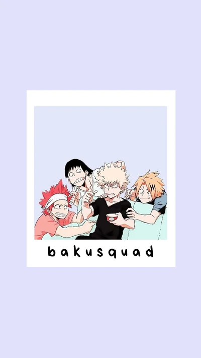 bakusquad, bnha, boku no hero, mha, my hero academia