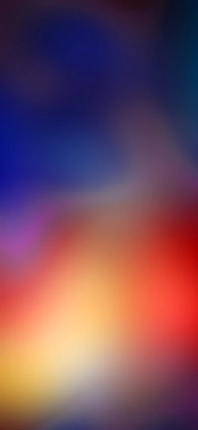 Abstract Blend of Red, Blue, and Orange Hues