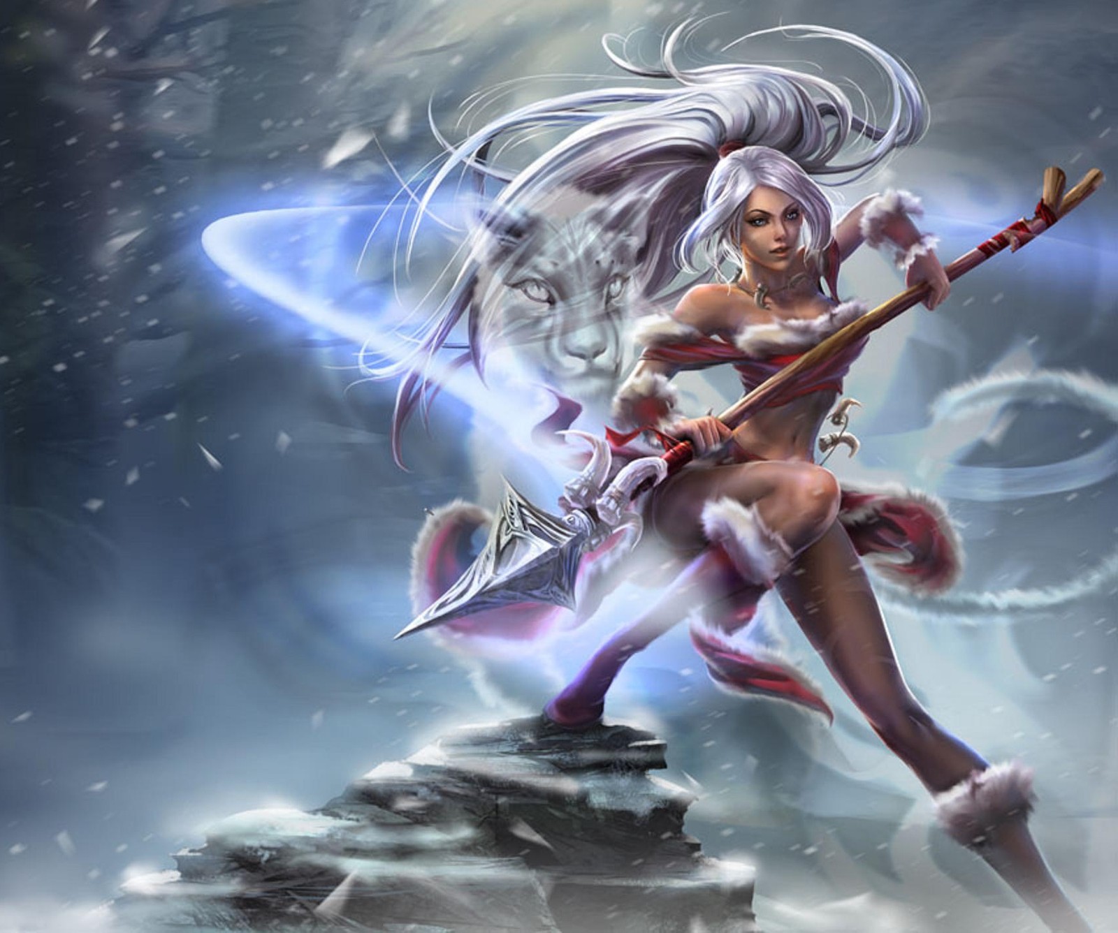 champ, ice, league of legends, lol, skin Download Wallpaper