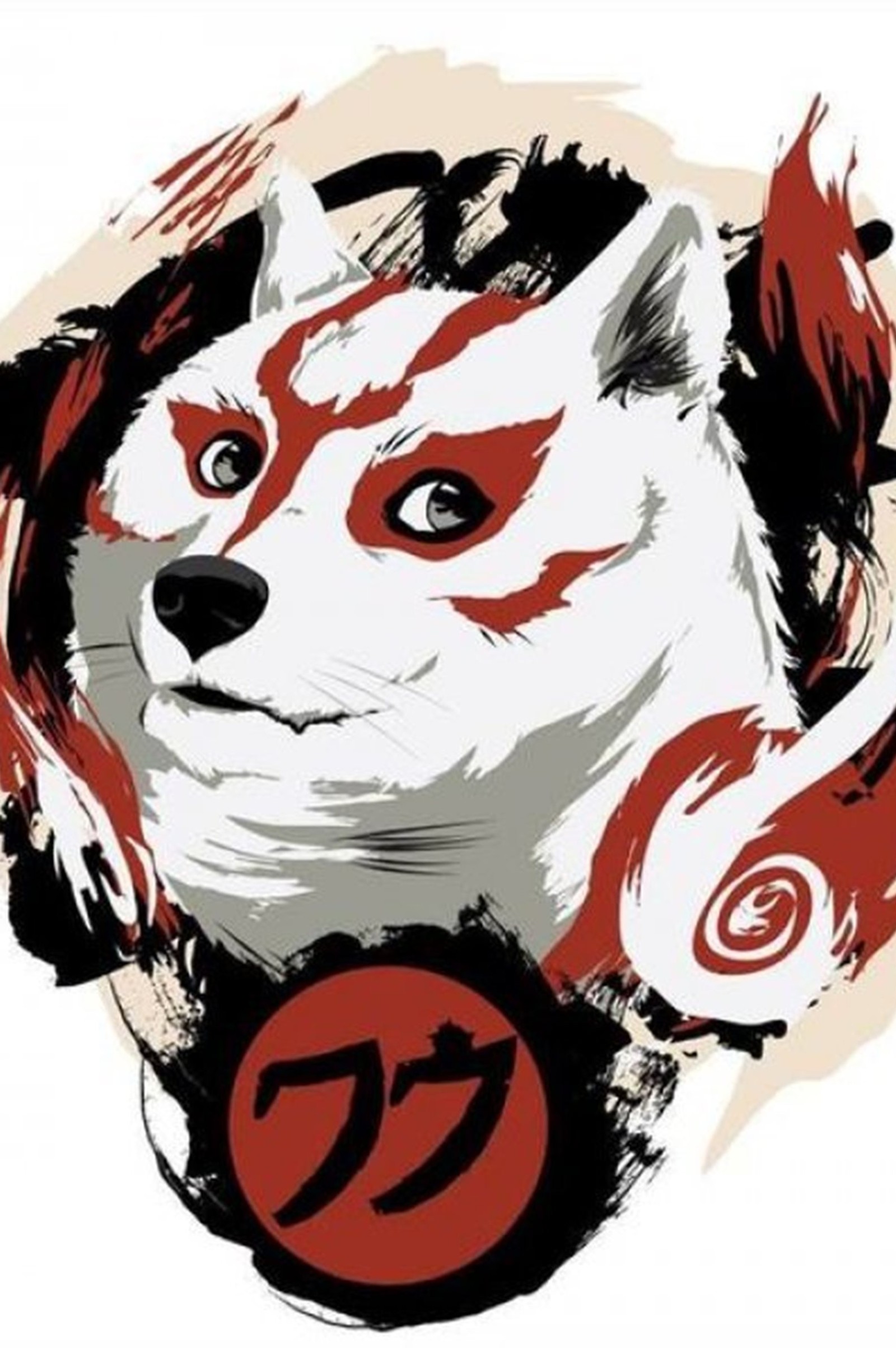 Descargar fondo de pantalla cosplay, doge, okami, shibe, such fire