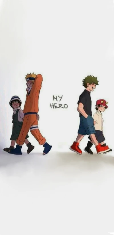 anime, anime crossover, mha, my hero academia, naruto