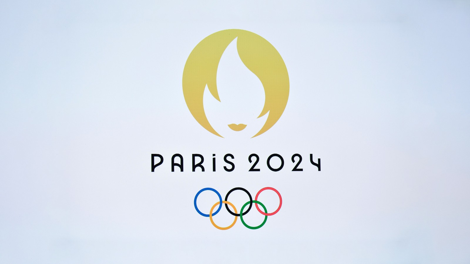 Gros plan d'un logo pour les jo de paris 2024 (paris, 2024, jeux olympiques dété, 8k, 5k)