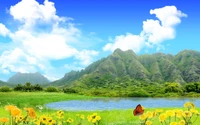 nature, wilderness, mount scenery, landscape painting, mountains wallpaper