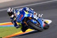 Dynamic Superbike Racing on a Vibrant Track