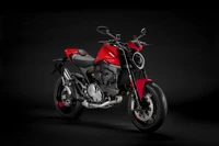 ducati monster, 2021, dark background, 5k, bikes wallpaper