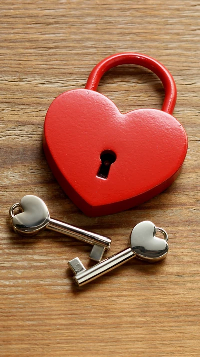 Pour toujours à vous : Cadenas d'amour et clés