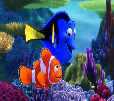 desenho animado, peixe, hd, filme, nemo