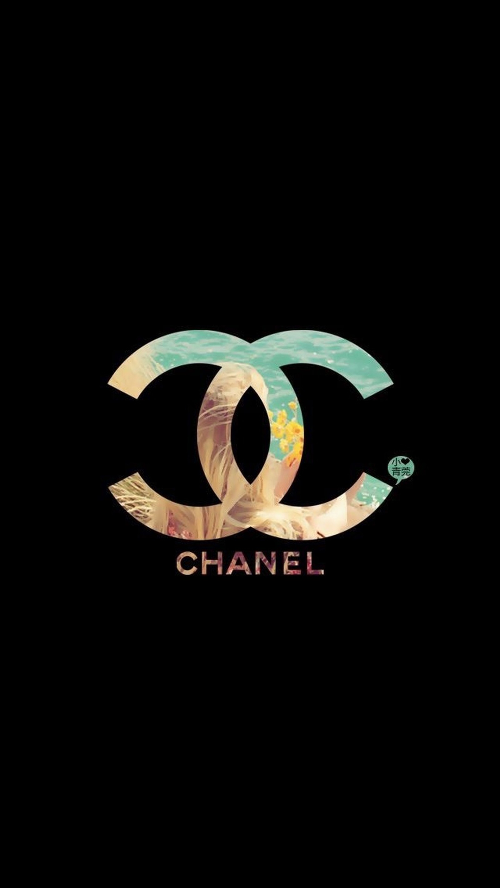 Скачать обои шарль де шанель, chanel, логотип