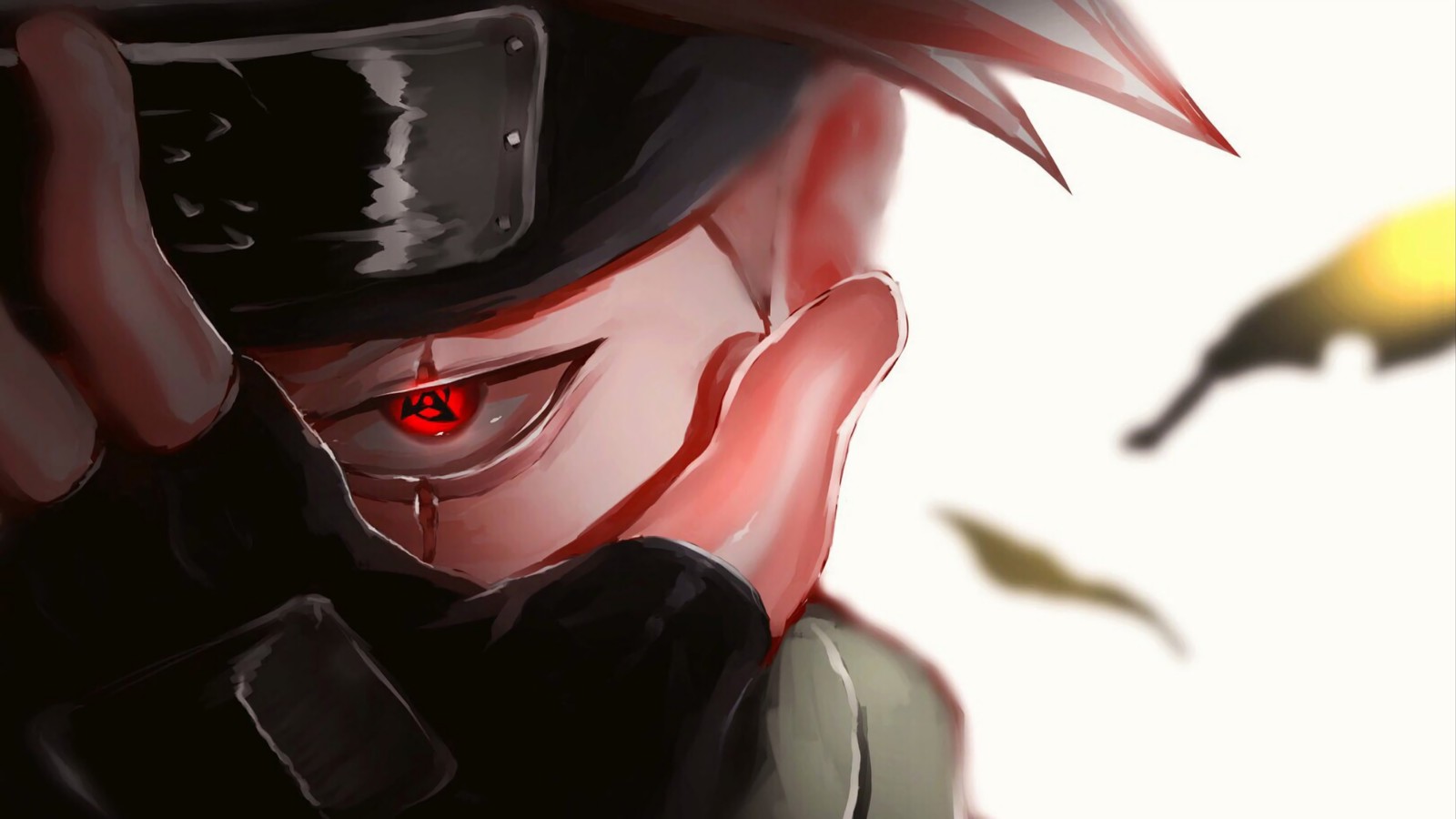 Скачать обои kakashi, naruto, ниндзя